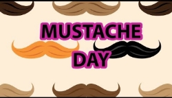 Mustache day flyer